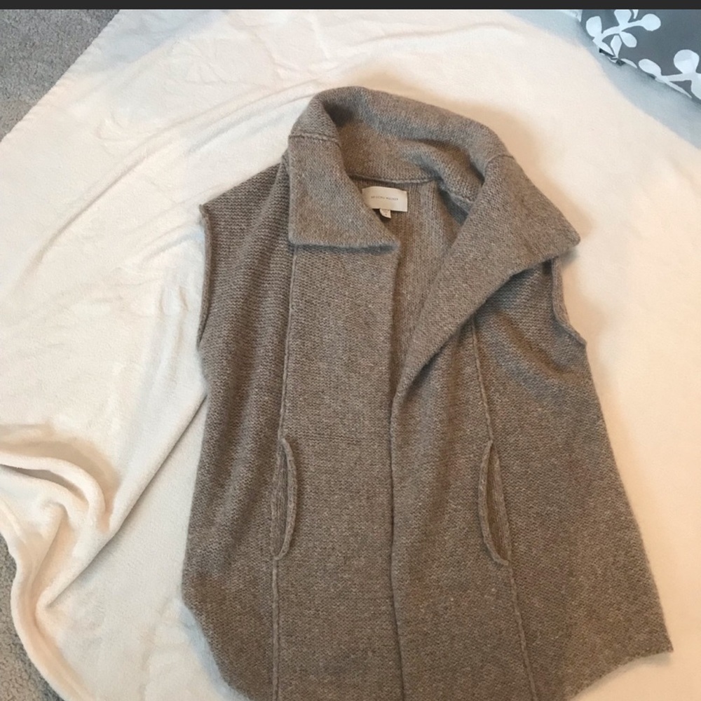 Brochu Walker front vest sweater